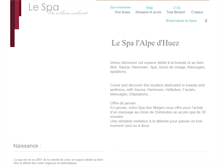 Tablet Screenshot of lespa-alpedhuez.com